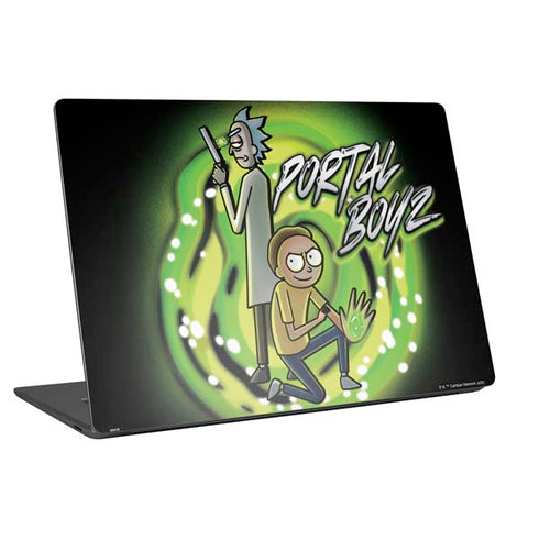 Adult Swim Rick and Morty Portal Boyz Universal Laptop 13in (10.6 x 7.6in) Skin
